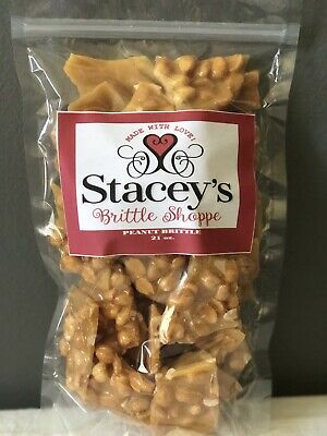 Stacey's Delicious Homemade Peanut Brittle - 21 Ounce Bag